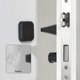 thumbnail image 3 of Tope de puerta de silicona, parachoques para manija, autoadhesivo, silencioso, protección antigolpes, almohadilla de puerta, almohadilla protectora de pared para mejoras del hogar, cuadrada, negra, 3 of 5