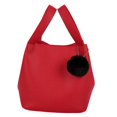 thumbnail image 2 of Bolso de mano de cuero para mujer, bolso de mano, bolso de mano, bolso de hombro causal para mujer rojo Yuyangstore Bolsos de mano para mujer, 2 of 8