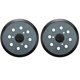 thumbnail image 1 of Almohadillas de repuesto shaofei para lijadora orbital 125 mm 8 orificios Azul y negro, 1 of 5