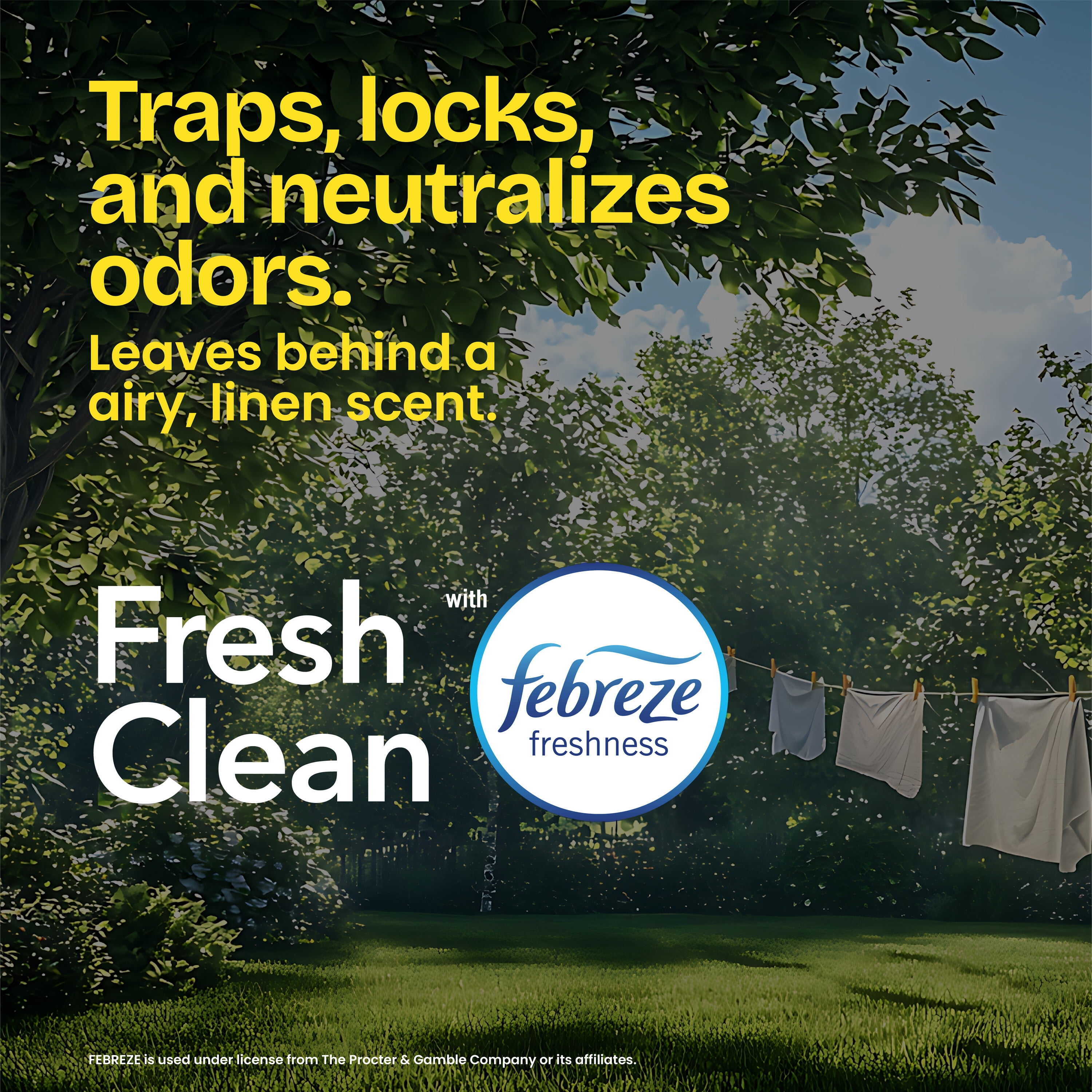 Glad 20-Gallon Scented Forceflex MaxStrength Tall Kitchen Drawstring Trash Bags, Fresh Clean Scent With Febreze Freshness, 80 Scented Bags
