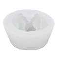 thumbnail image 4 of 3D Angel Resin Mold, Reusable Durable 3D Angel Candle Mold  For DIY Cake For Home Decoration Face With Two Hands, 4 of 8