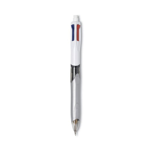 0.5 10 Colors Transparent Barrel Ballpoint Pen for Office Supplies HeTaoCat Multicolor Pens 3 Pack 0.5mm 10-in-1 Retractable Ballpoint Pens 