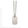 thumbnail image 3 of Titanium .02ct. Diamond Accent Necklace 22in, 3 of 3