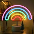 thumbnail image 6 of Lzvxtym Colorful Led Night Lights Table Lamp Natural Neon Sign for Living Room, 6 of 11