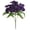 Purple B, variant on Elegant Floral Arrangement for Memorial Home Wedding and Party Décor – Realistic Silk Flowers for Indoor and Outdoor Display, 31 cm, Purple A