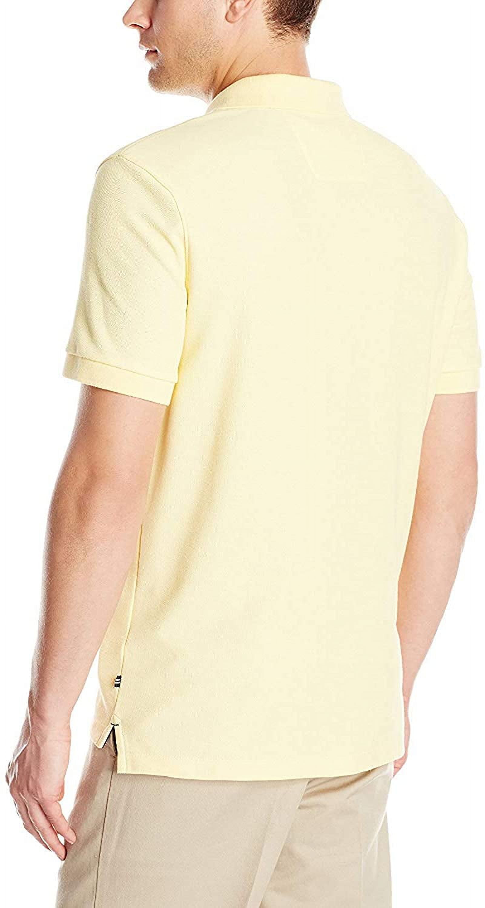 Nautica Men's CORN Classic Short Sleeve Solid Polo Shirt, XL