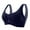 Blue, variant on Padded Bralettes for Women Bra Wire Free Underwear 1 Piece Bra Everyday Underwear Bras Short Size Sports Bras for Female, Style 4295, Black 44B