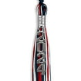 thumbnail image 3 of Endea Graduation Navy Blue/Red/White Mixed Color Graduation Tassel with Silver Stacked Date Drop, 3 of 6