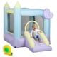 thumbnail image 1 of Castillo Inflable Qaba con Tobogán 249x165x201 cm, 1 of 9