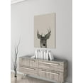 thumbnail image 5 of Mischievous Deer Painting Print on Wrapped Canvas, 5 of 7