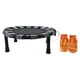 thumbnail image 4 of Min Trampoline Round con almohadillas para el pie de goma juguete Silent Slip Slip Plegable Bed para el patio de ejercicios de fitness al aire libre, 4 of 8