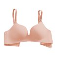 thumbnail image 6 of Byworldtasic Women Seamless Push‑Up Bra Wireless Texture Comfort Bra Adjustable Straps Back Closure Everyday Bralette, 6 of 6