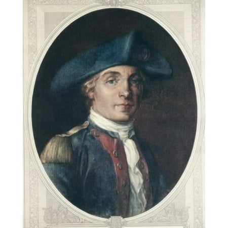 John Paul Jones American History Canvas Art - (24 x 36)