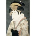 thumbnail image 2 of Portrait of woman, japanese woodcut Poster Print (18 x 24), 2 of 4