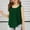 Green, variant on Girls Tank Tops Summer Sleeveless Casual Top Pleated Crewneck Tunic Cami Shirts (5-12 Years)s