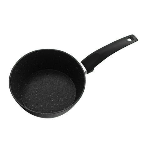 

Azhf Clearance Sale Soup Milk Pan Home Kitchen Induction Cooker Saucepan Long Handle Non Stick Small