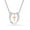 Style-6, variant on 925 Sterling Silver Elegant Faith Cross Pendant Necklace Infinity Love of God CZ Heart Pendant Chain Necklace for Women and Teen 16+2" Inches