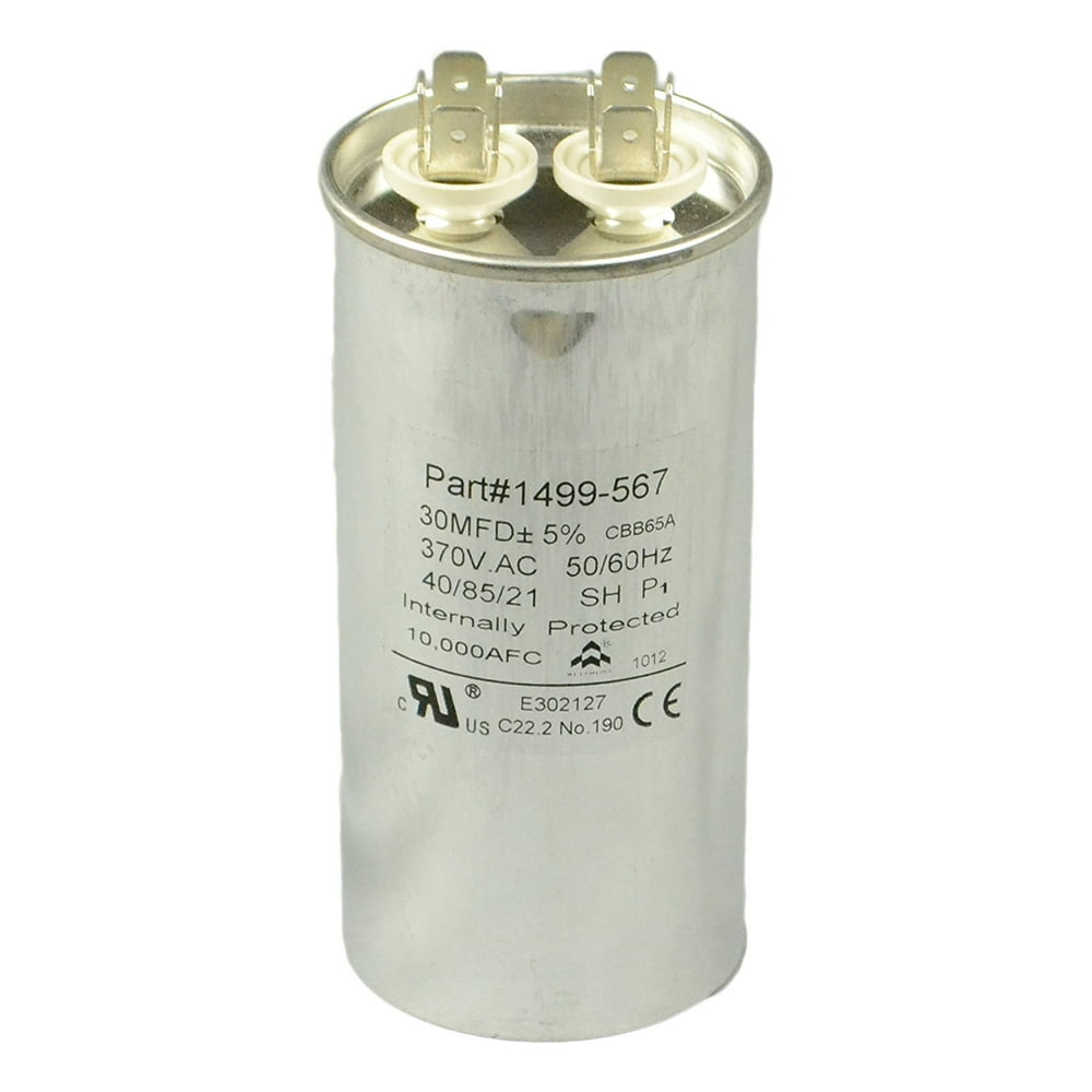 Coleman 14995671 Air Conditioner Run Capacitor Comp30 MFD Walmart
