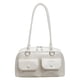 thumbnail image 2 of Bolso Satchel Hobo Mujer Multi Bolsillo Pu Cuero Sólido, 2 of 9
