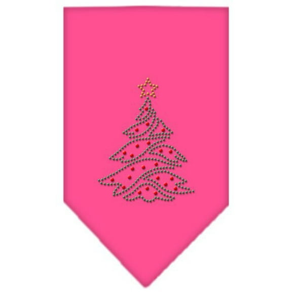 Christmas Pet and Dog Bandana Rhinestone, "Christmas Tree"