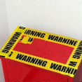 thumbnail image 4 of Cinta de advertencia, cinta adhesiva de seguridad amarilla de 4,5 cm x 25 m, autoadhesiva negra y amarilla para áreas peligrosas en interiores y exteriores., 4 of 5