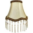 thumbnail image 1 of Wosthever Elegante con borlas de perlas para la decoración del hogar de los años 70 con pantalla de lámpara Lámpara de los años 70 de tela Iluminación novedosa, 1 of 6
