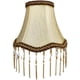 thumbnail image 1 of Wosthever Elegante con borlas de perlas para la decoración del hogar de los años 70 con pantalla de lámpara Lámpara de los años 70 de tela Iluminación novedosa, 1 of 6