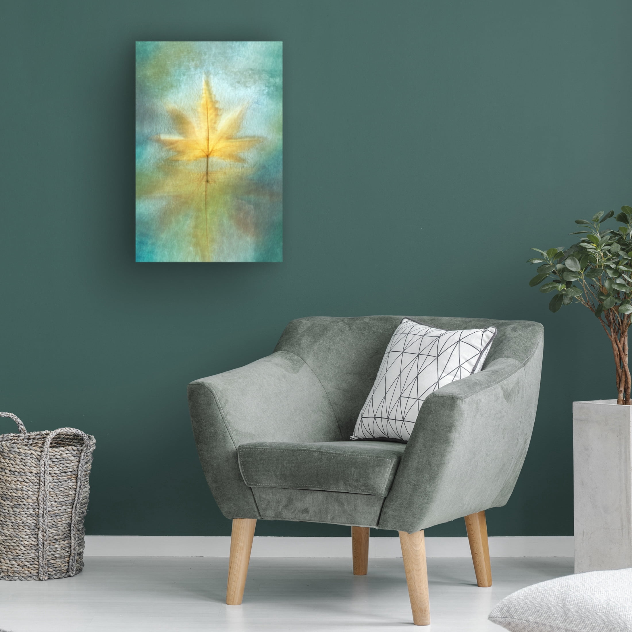 Trademark Fine Art Cicek Kiral Reflections Canvas Wall Art