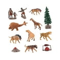 thumbnail image 3 of Kokiya 12 Pieces Mini Prehistoric Animal Model Holiday Present Animal Figures for, 3 of 9