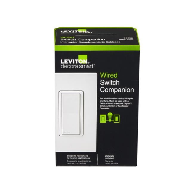 Leviton 3009893 Decora Smart Three Pole Remote Switch, White