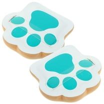 MLINS  2 PCS Makeup Accessories Paw Sponge Body Cosmetic Powder Miss