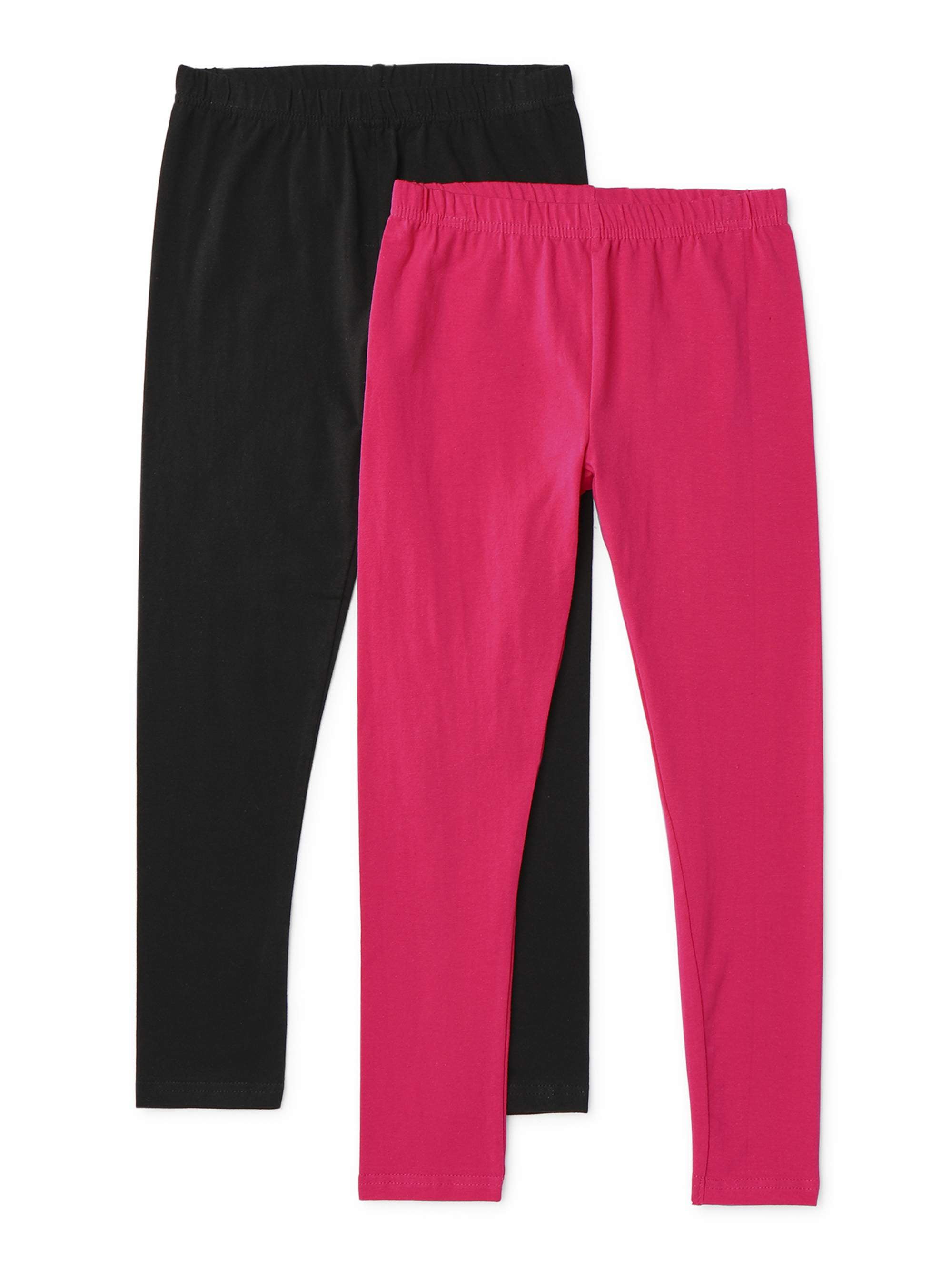 One Step Up Baby Girls 2 Pack Super Soft Legging Pants