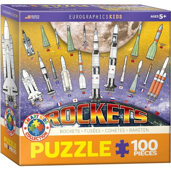 Rockets 100-Piece Puzzle