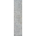 thumbnail image 3 of JONATHAN Y WASHABLE 2 x 8 Runner Rug, Brandy Rustic Border - Light Gray/Blue, WSH321B-28, 3 of 10