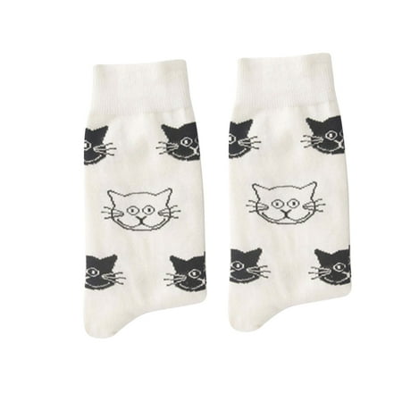 

YSEINBH Cute 3D Animal Socks With Gift Box Coral Socks Winter Thickened Cartoon Embroidery Floor Christmas Socks