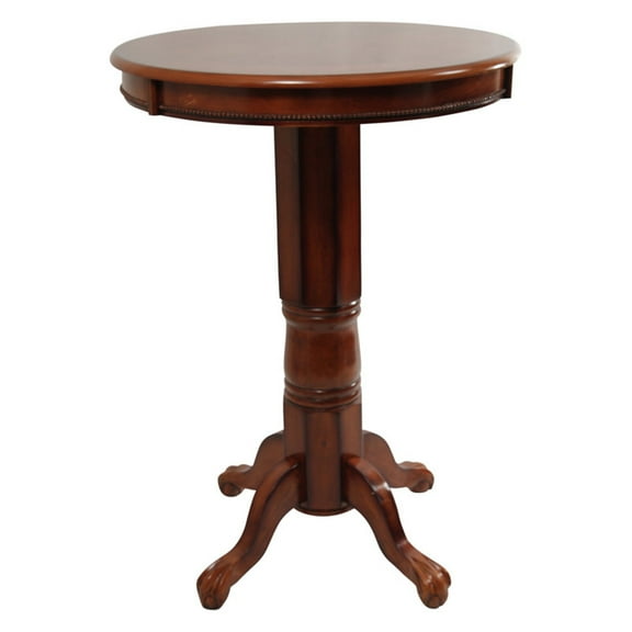 Boraam Florence 42" Height Pub Table in Brandy Finish