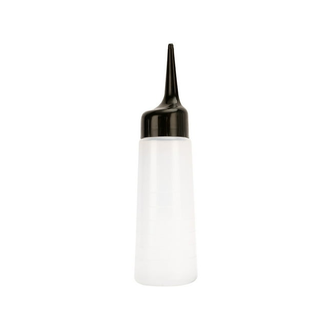 Injueey Botella aplicadora exprimible para salón de casa, peluquero, limpieza de cabello, dispensador de tinte de lavado, organizador de Suministros de limpieza para el hogar S