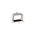 thumbnail image 6 of InRoom Furniture LRK167 27 x 15 x 21 in. Luggage Rack, Black, 6 of 7