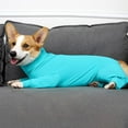 SUGARMOM Dog Surgery Recovery Suit Full Coverage Jumpsuit for Wounds
