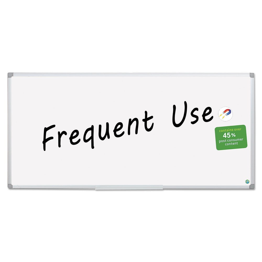 Mastervision Earth Gold Ultra Magnetic Steel Dry Erase Board, 96" x 48", Aluminum Frame