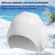 thumbnail image 3 of Tapa Natación Silicona Protección Contra La Oreja Impermeable para Hombres Mujeres () Blanco, 3 of 9