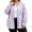 Purple, variant on Lutiedan Womens Plus Size Plaid Shirts Long Sleeve Button Down Oversized Shirts Casual Fall Trendy Collared Shirts L-5XL