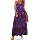 thumbnail image 1 of Vestido sin mangas con purpurina de color morado oscuro, ropa de mujer, vestido de noche para mujer, 1 of 7