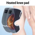 thumbnail image 1 of Usb Electric Heated Knee Brace Wrap Support 3 Heat Settings Leg Knee Warm Gift, 1 of 5