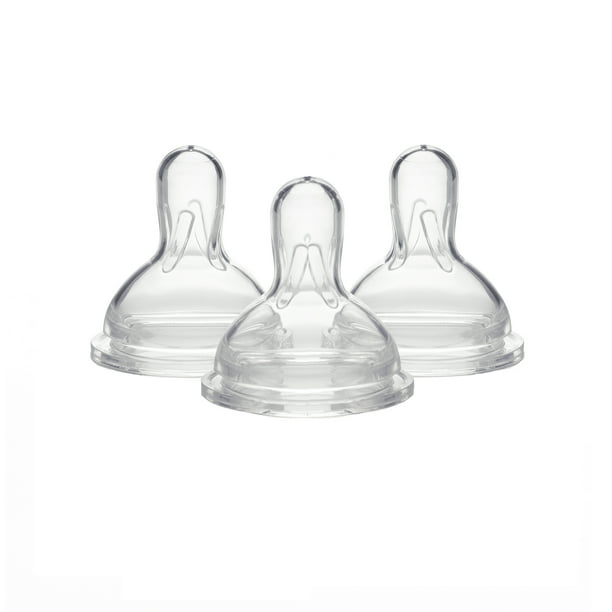 Medela Wide Base Nipples, 3Pack (Choose Your Size)