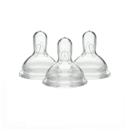 Medela Wide Base Nipples, 3-Pack (Choose Your Size)