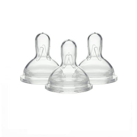 Medela Wide Base Nipples, 3-Pack (Choose Your