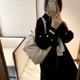 thumbnail image 1 of Bolsa Bolso de hombro para mujer Bolso de mano Oxford sólido de gran capacidad (blanco) JShteea Para Estrenar, 1 of 9
