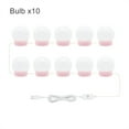 thumbnail image 1 of Makeup Mirror Light Bulb Lights Make Up Dimmable LED Wall Lamp 6 10 14Bulbs Kit for Dressing Table ,Widely Use, 1 of 7