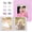 Pink, variant on 2 Pack Photo Album 4x6 Pictures, Small Linen Slip-in Photo Albums Book for 80 Photos with 40 Pockets, Birthday Gifts for Women Mom Family Baby